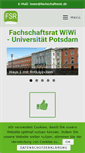Mobile Screenshot of fachschaftsrat.de